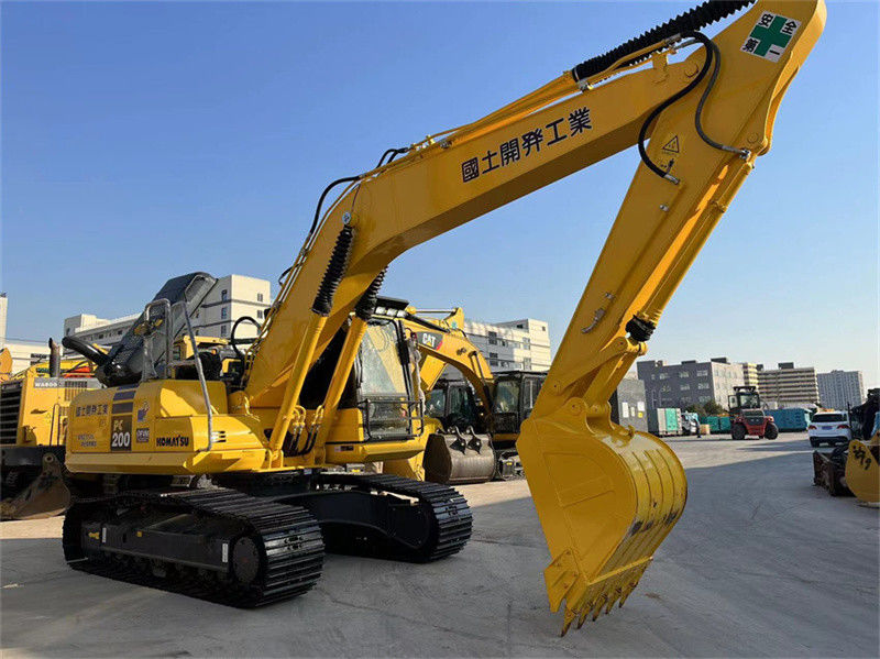 গরম বিক্রয় ব্যবহৃত জাপান Excavator 20 টন ব্যবহৃত Komatsu PC200-8N1 Excavator PC220 PC210