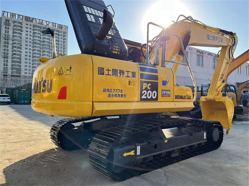 গরম বিক্রয় ব্যবহৃত জাপান Excavator 20 টন ব্যবহৃত Komatsu PC200-8N1 Excavator PC220 PC210
