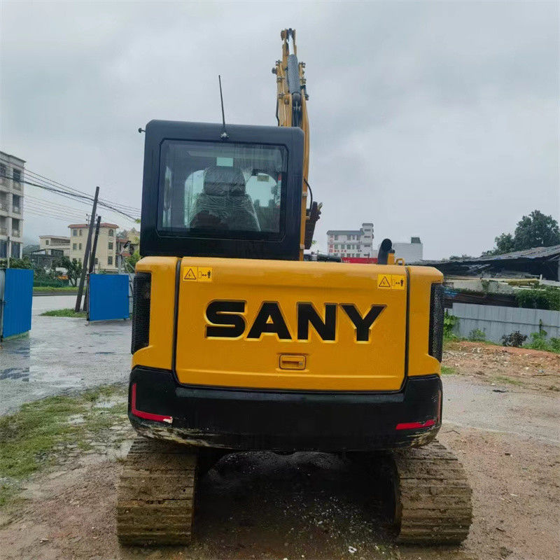 চীন Sany SY60C প্রো ব্যবহৃত খননকারী দ্বিতীয় হাত 6 টন Sany sy60 মিনি খননকারী