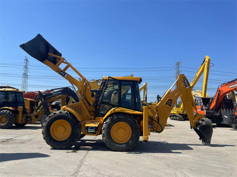 উত্স মার্কিন যুক্তরাষ্ট্র JCB 4CX ব্যাকহো লোডার ব্যবহৃত JCB 4CX হুইল ব্যাকহো লোডার