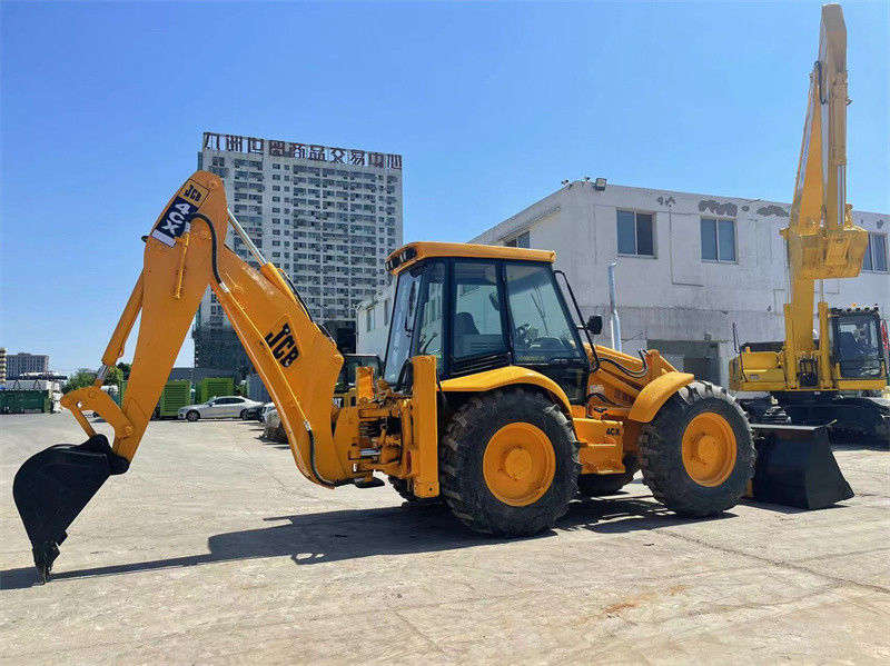 উত্স মার্কিন যুক্তরাষ্ট্র JCB 4CX ব্যাকহো লোডার ব্যবহৃত JCB 4CX হুইল ব্যাকহো লোডার