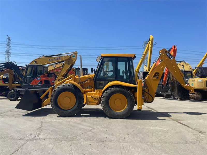 উত্স মার্কিন যুক্তরাষ্ট্র JCB 4CX ব্যাকহো লোডার ব্যবহৃত JCB 4CX হুইল ব্যাকহো লোডার