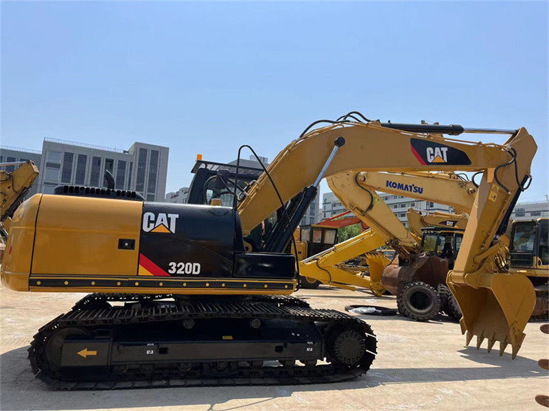 খনির জন্য ব্যবহৃত CAT 320D এক্সক্যাভেটর সেকেন্ড হ্যান্ড Caterpillar 320D2 320GC ক্রলার এক্সক্যাভেটর