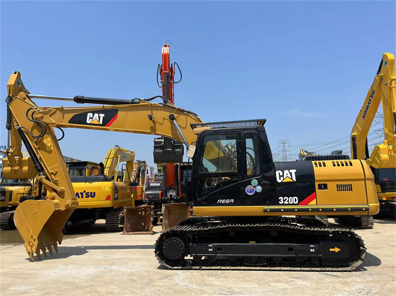 খনির জন্য ব্যবহৃত CAT 320D এক্সক্যাভেটর সেকেন্ড হ্যান্ড Caterpillar 320D2 320GC ক্রলার এক্সক্যাভেটর