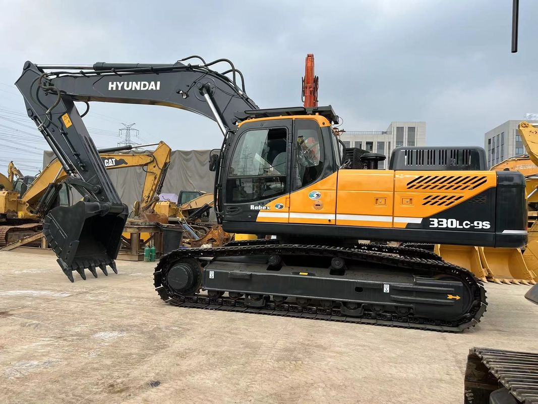 330LC-9S ব্যবহৃত খননকারী 210 KW ইঞ্জিন শক্তি মসৃণ এবং দ্রুত অপারেশন জন্য