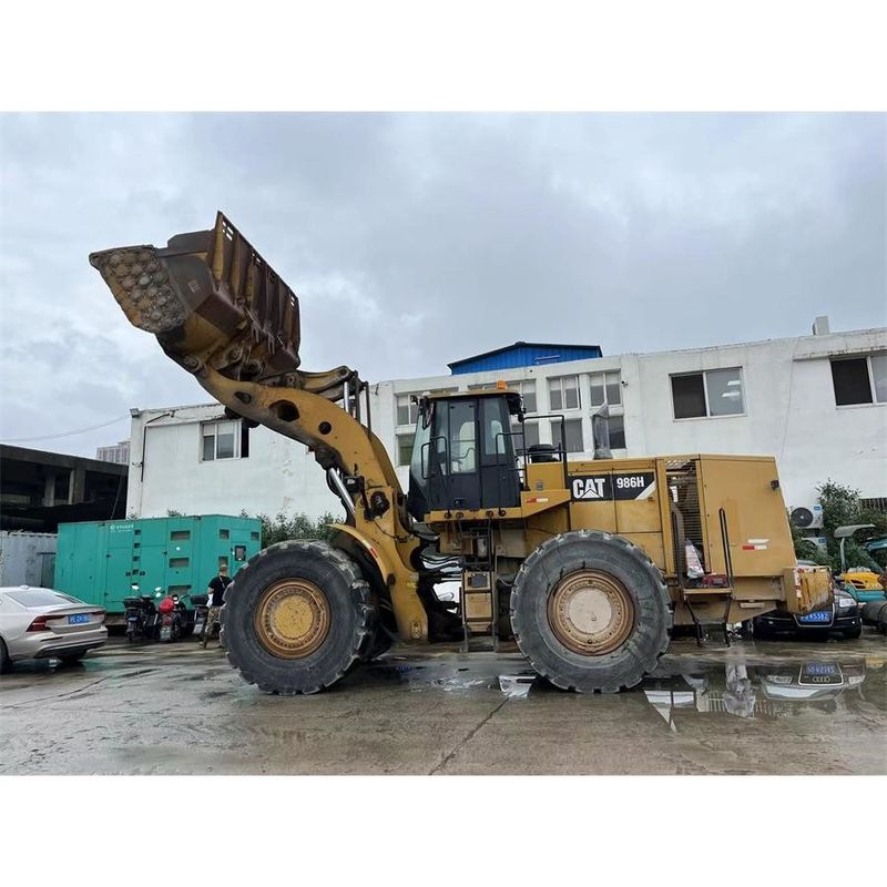 মূল রঙ CAT 986H সামনের চাকা লোডার শক্তিশালী ইঞ্জিন C15