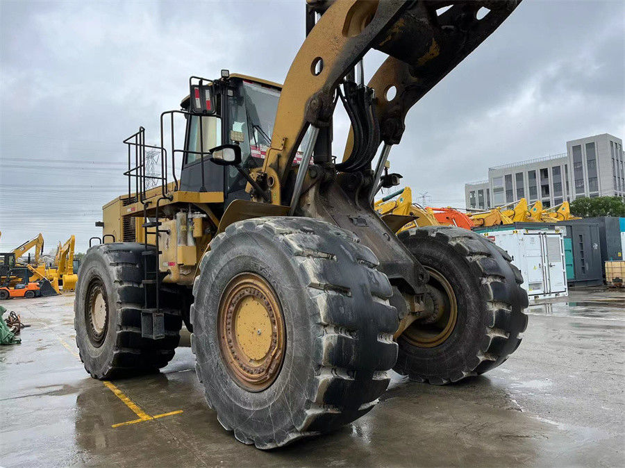 মূল রঙ CAT 986H সামনের চাকা লোডার শক্তিশালী ইঞ্জিন C15