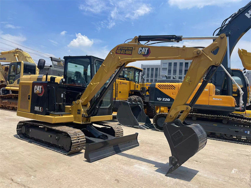 ব্র্যান্ড নিউ CAT 305.5 5.5 টন Caterpillar 305.5 মিনি ক্রলার এক্সক্যাভার