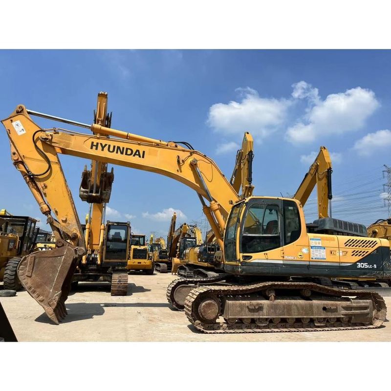 শক্তিশালী 30 টন মূল রঙ হুন্ডাই R305LC Excavator ভারী দায়িত্ব