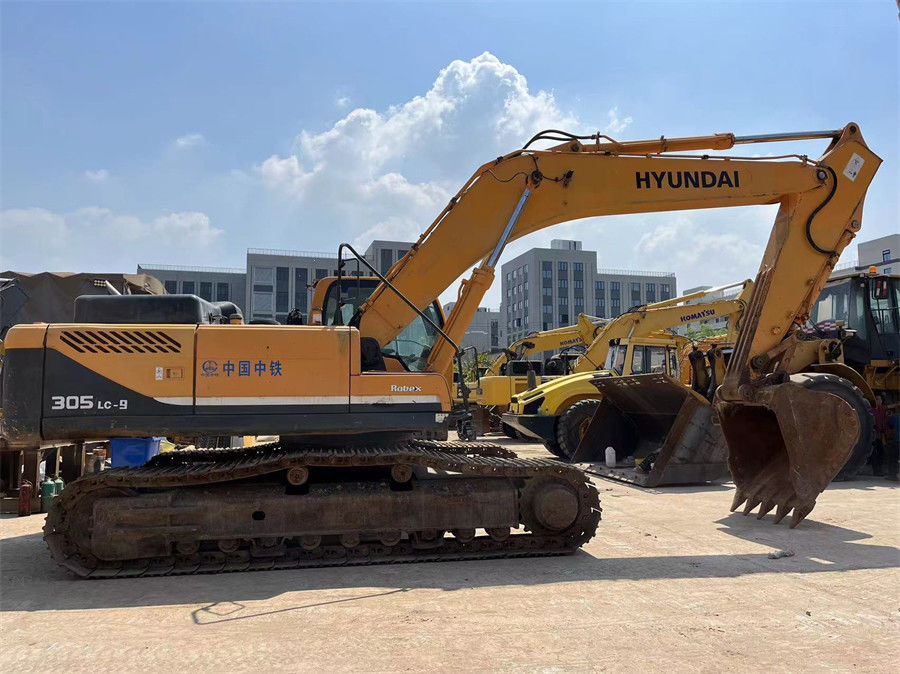 শক্তিশালী 30 টন মূল রঙ হুন্ডাই R305LC Excavator ভারী দায়িত্ব