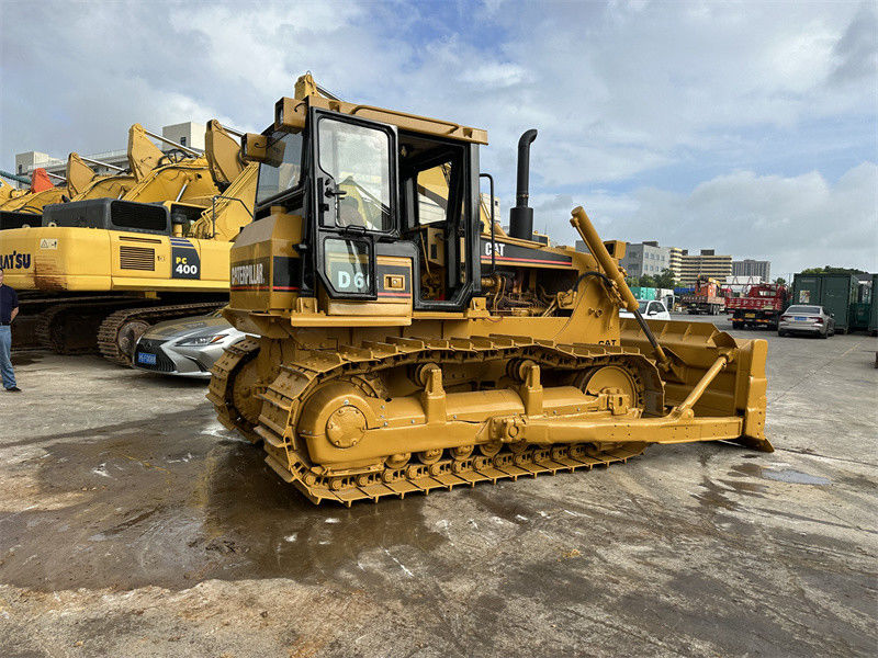 পুনরায় আঁকা ব্যবহৃত CAT D6G বুলডোজার ব্যবহৃত Caterpillar D3C D5B D6 Dozer ভাল অবস্থায়