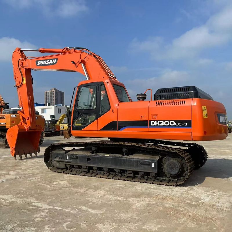 ব্যবহৃত Doosan DH300 মাঝারি খননকারী 30 টন ]Doosan DH300LC-7 ক্রলার খননকারী