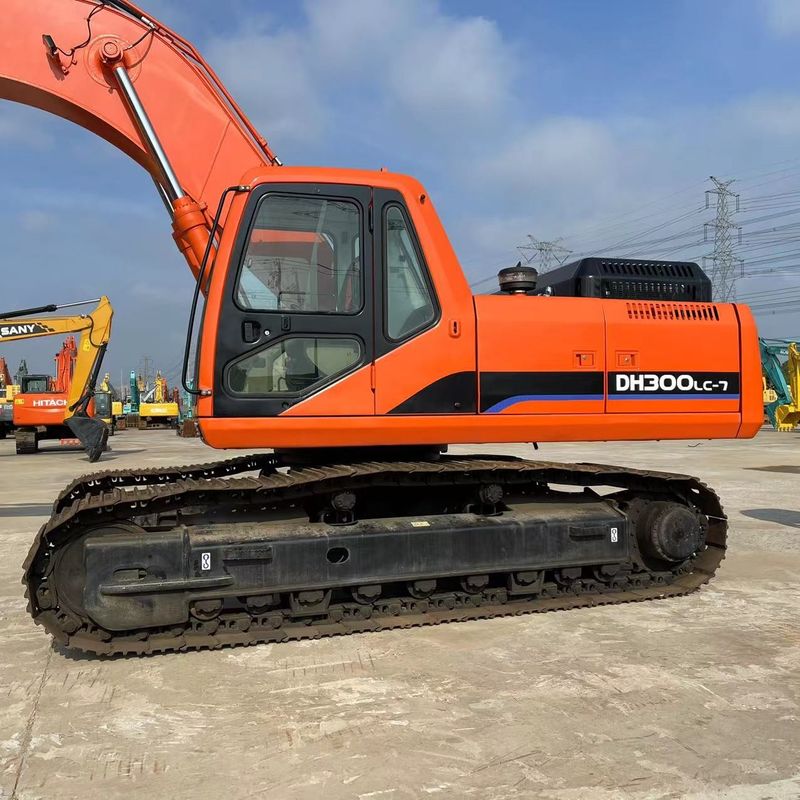 ব্যবহৃত Doosan DH300 মাঝারি খননকারী 30 টন ]Doosan DH300LC-7 ক্রলার খননকারী