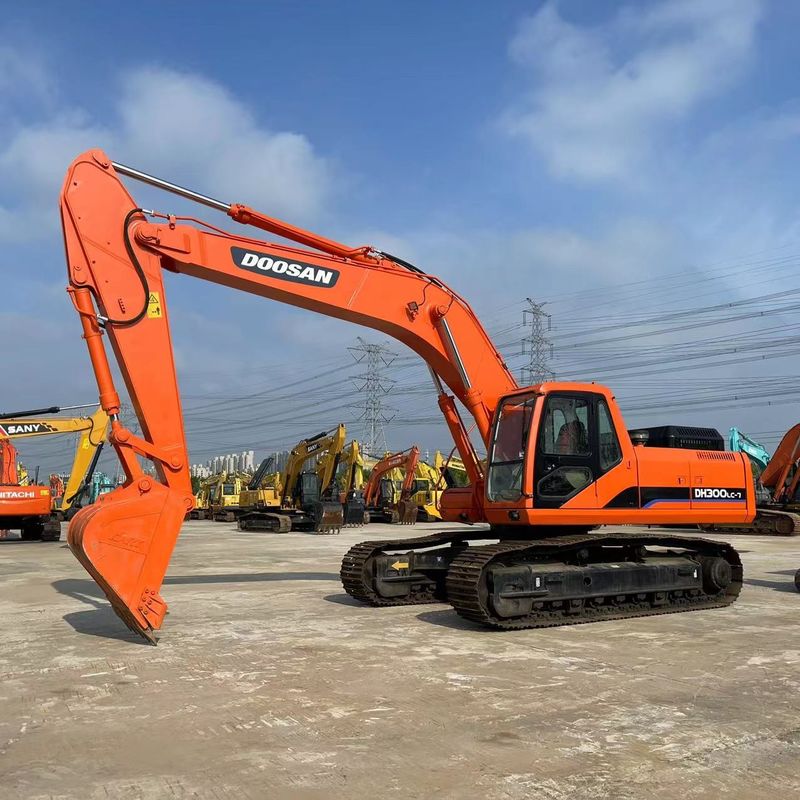 ব্যবহৃত Doosan DH300 মাঝারি খননকারী 30 টন ]Doosan DH300LC-7 ক্রলার খননকারী