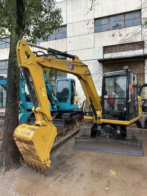 5.5 টন ব্যবহৃত CAT 305.5E Caterpillar 305.5 মিনি ক্রলার এক্সক্যাভার