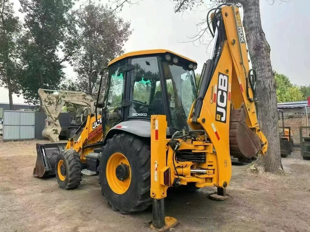 ব্যবহৃত JCB 3CX ব্যাকহো লোডার split bucket extend arm JCB 3CX ব্যাকহো এক্সক্যাভেটর