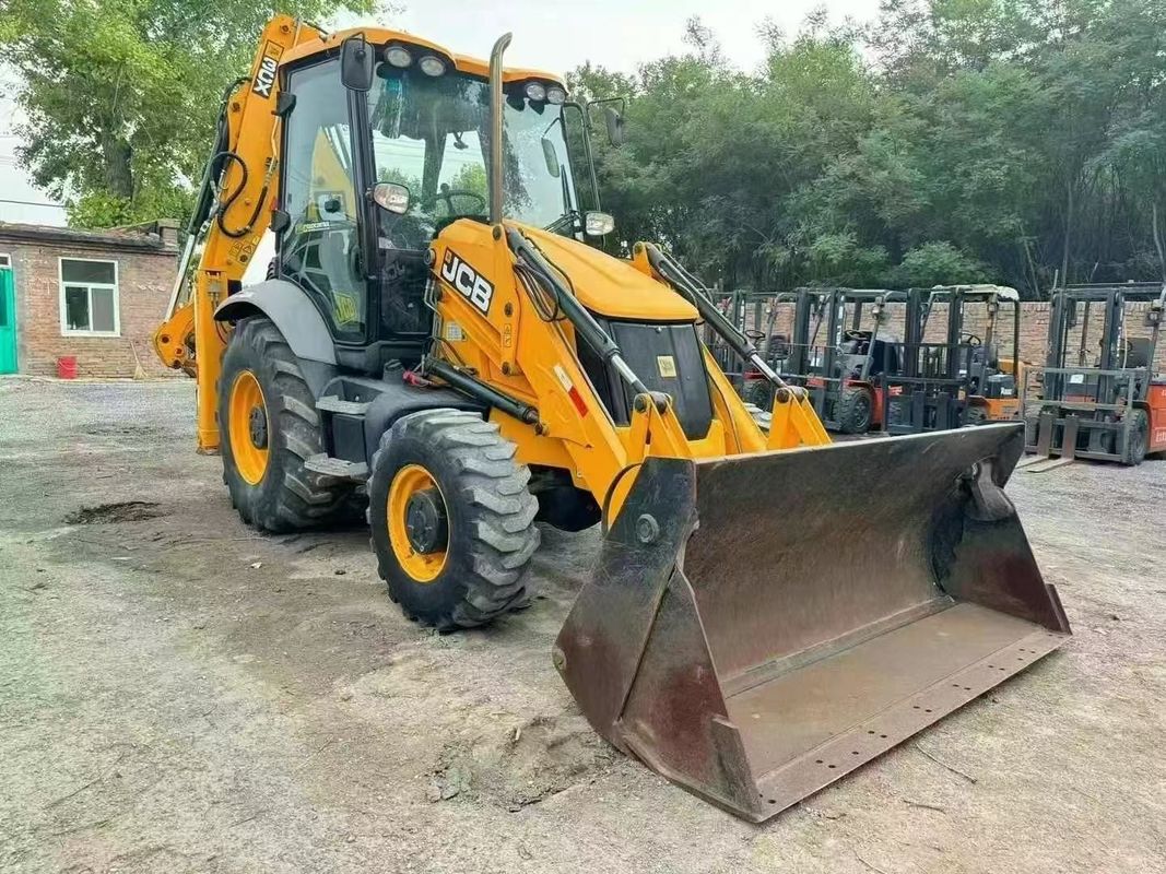 ব্যবহৃত JCB 3CX ব্যাকহো লোডার split bucket extend arm JCB 3CX ব্যাকহো এক্সক্যাভেটর