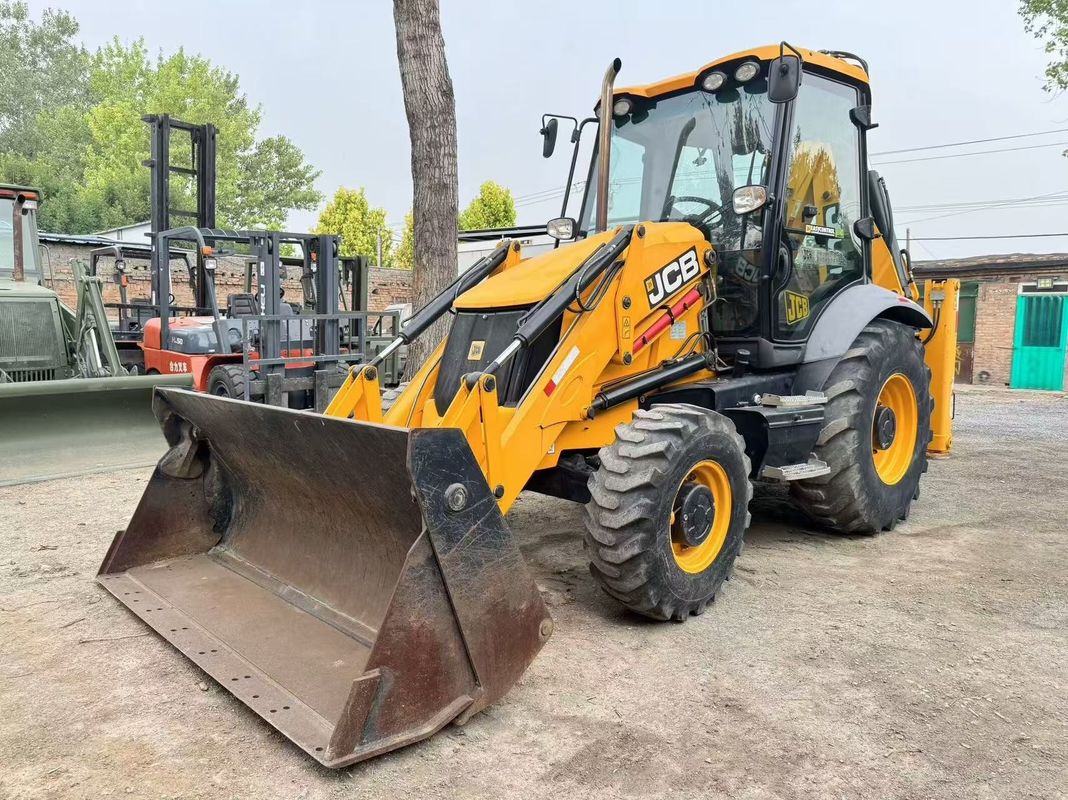 ব্যবহৃত JCB 3CX ব্যাকহো লোডার split bucket extend arm JCB 3CX ব্যাকহো এক্সক্যাভেটর