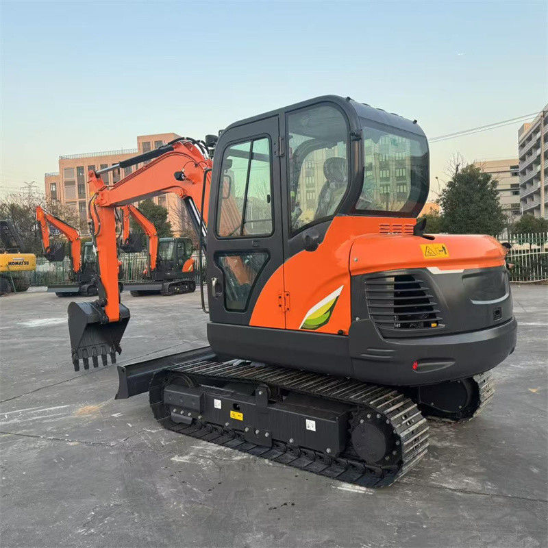 ব্র্যান্ড নিউ Doosan DX60E-10N মিনি Excavator 6 টন Doosan ক্রলার Excavator