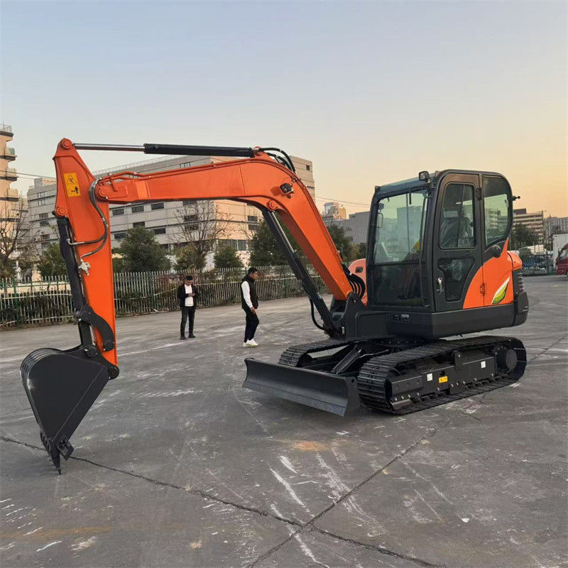 ব্র্যান্ড নিউ Doosan DX60E-10N মিনি Excavator 6 টন Doosan ক্রলার Excavator