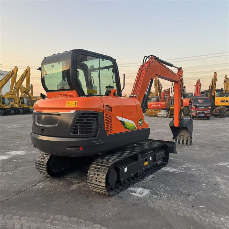 ব্র্যান্ড নিউ Doosan DX60E-10N মিনি Excavator 6 টন Doosan ক্রলার Excavator