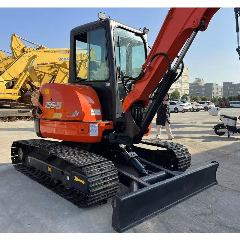 Kubota KX155 জাপান Excavator 36.5 KN বিল্ডিং জন্য বালতি খনন বাহিনী