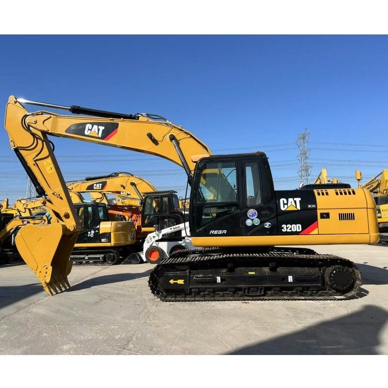 Caterpillar 320 D ইলেকট্রিক ইঞ্জিন C6.4 ইঞ্জিন সহ নির্মাণের জন্য খননকারী