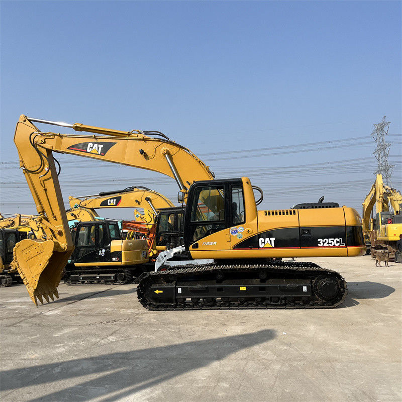 উচ্চ কার্যকারিতা Caterpillar 325CL 25 টন মাঝারি আকারের বিড়াল খননকারী