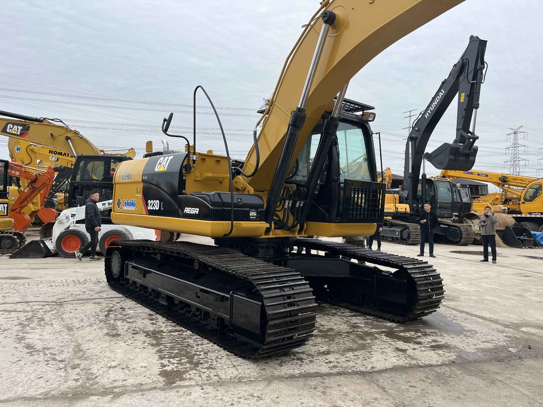 ব্যবহৃত CAT 323DL ক্রলার এক্সক্যাভেটর নির্মাণের জন্য সরানো প্রকার