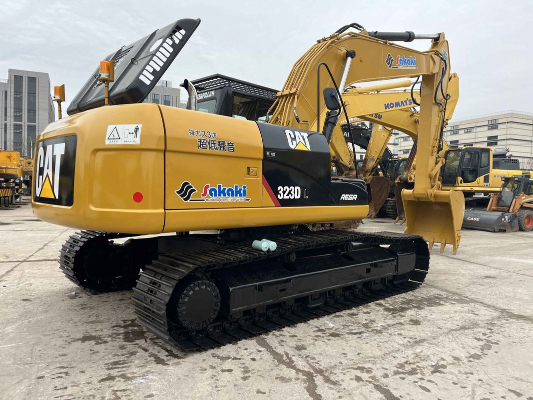ব্যবহৃত CAT 323DL ক্রলার এক্সক্যাভেটর নির্মাণের জন্য সরানো প্রকার
