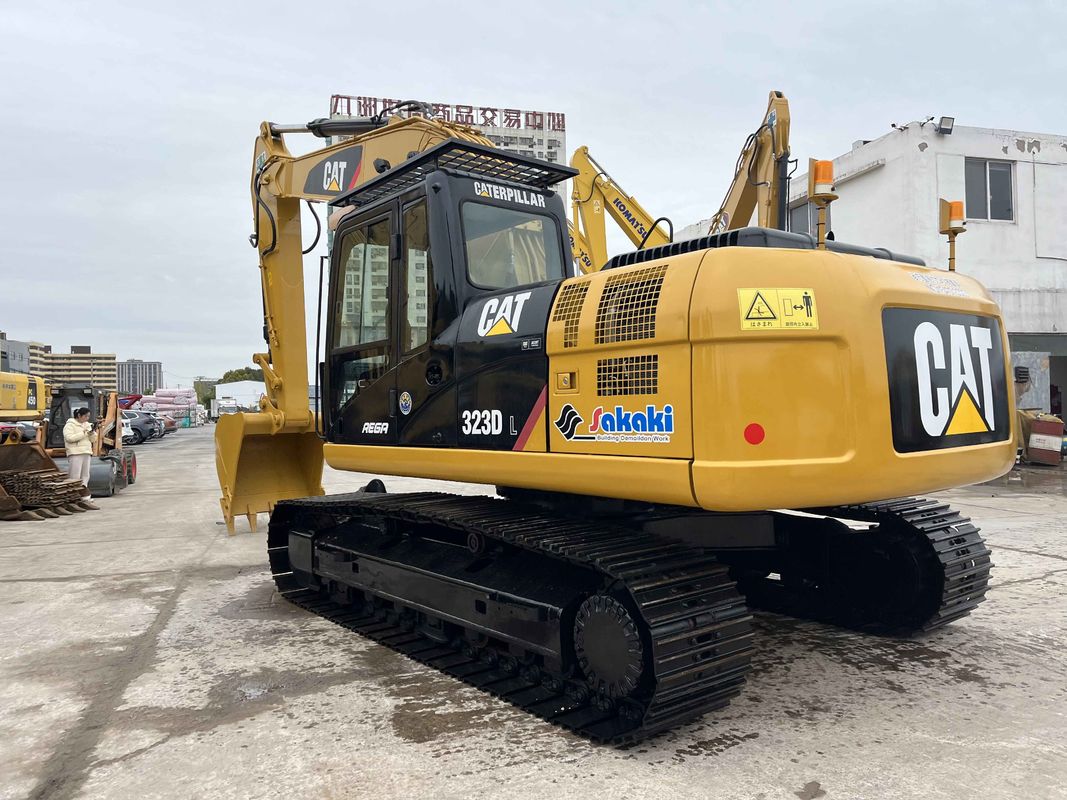 ব্যবহৃত CAT 323DL ক্রলার এক্সক্যাভেটর নির্মাণের জন্য সরানো প্রকার