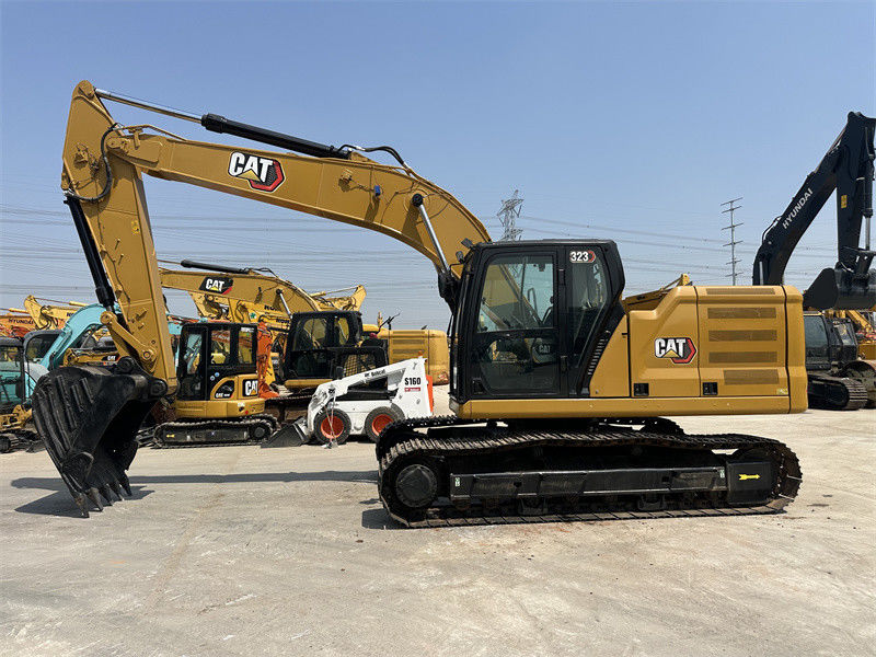 সি.৭.১ ইঞ্জিন সহ ব্যবহৃত CAT 323 Excavator সেকেন্ড হ্যান্ড Caterpillar Excavator বছর 2018