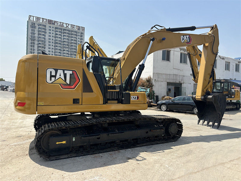 সি.৭.১ ইঞ্জিন সহ ব্যবহৃত CAT 323 Excavator সেকেন্ড হ্যান্ড Caterpillar Excavator বছর 2018