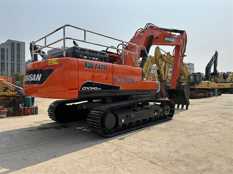 কোরিয়া ব্যবহৃত Doosan DX340LCA Excavator 34 টন Doosan DX340 ক্রলার Excavator