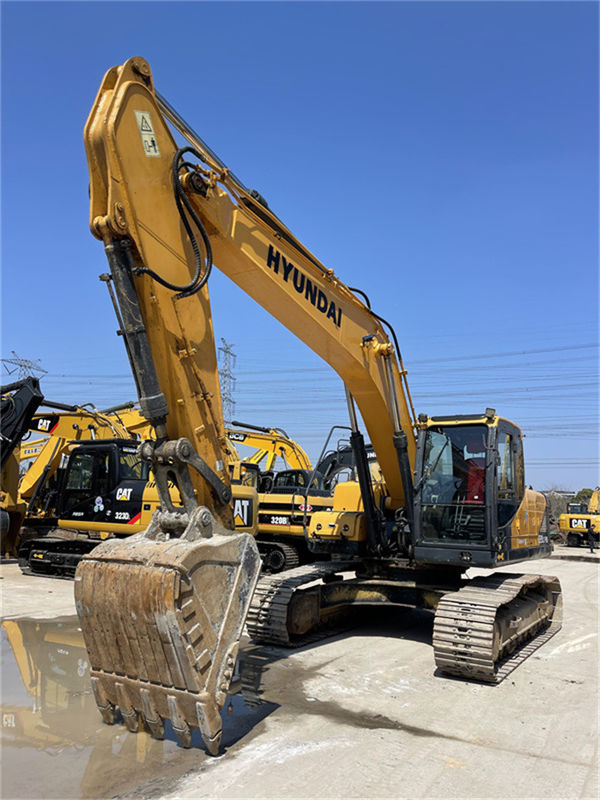 মূল পেইন্ট কোরিয়া ব্যবহৃত হুন্ডাই R220LC-9S Excavator হুন্ডাই 220 ক্রলার ডিগার
