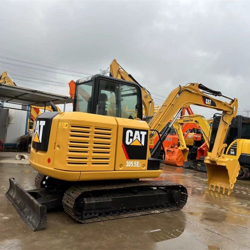 সি২.৪ ডিজেল ইঞ্জিন সহ ছোট 5 টন CAT 305.5E2 এক্সক্যাভার কমপ্যাক্ট আকার