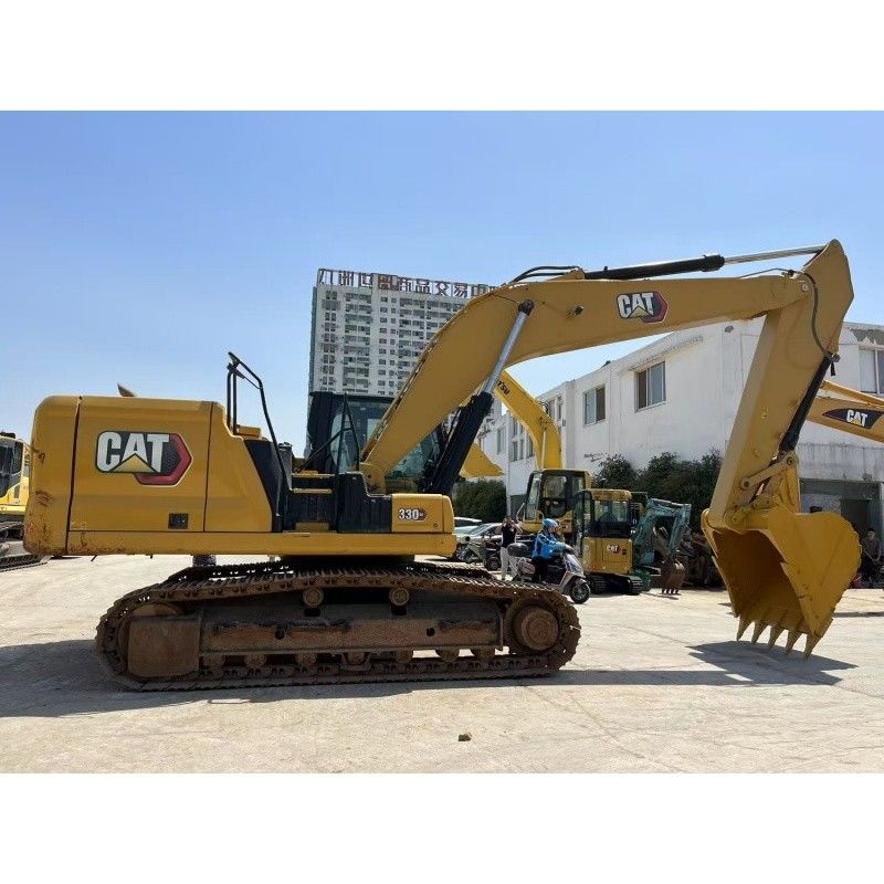 নির্মাণের জন্য CAT C7.1 ইঞ্জিন সহ মূল ক্যাটরপিলার 330GC খননকারী