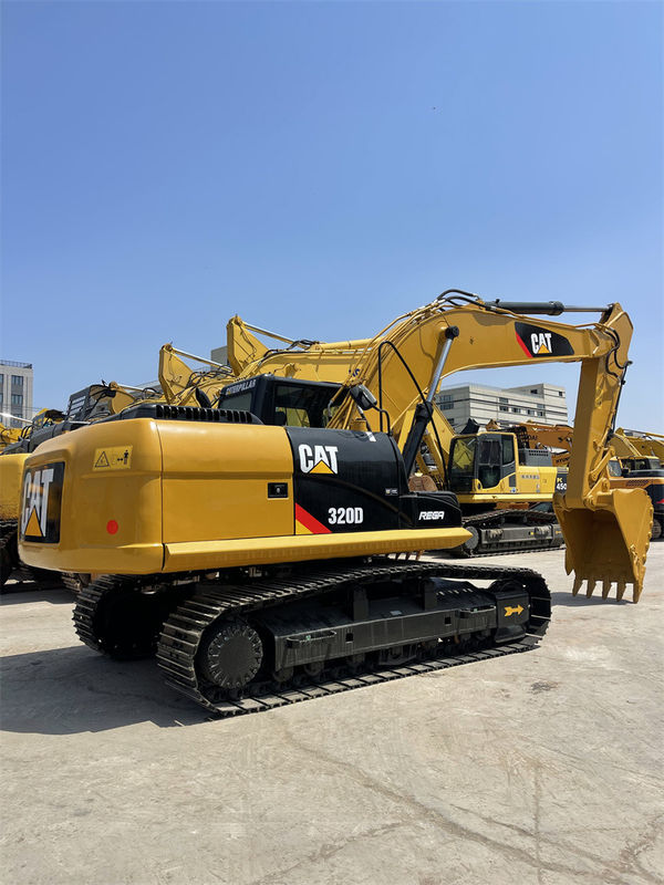পুনরায় আঁকা ব্যবহৃত CAT 320D এক্সক্যাভেটর 20 টন ব্যবহৃত Caterpillar 320D 320C 320DL এক্সক্যাভেটর