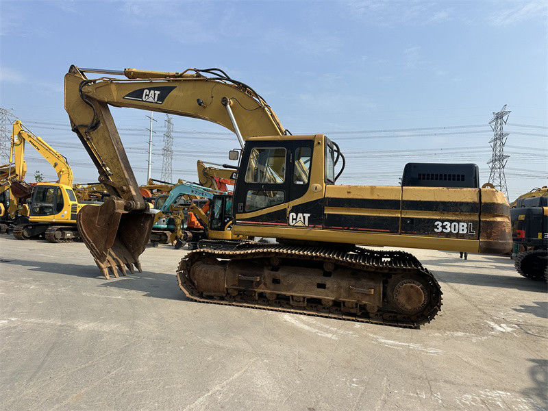 মূল ব্যবহৃত Caterpillar 330BL ক্রলার এক্সক্যাভেটর 30 টন CAT 330 এক্সক্যাভেটর