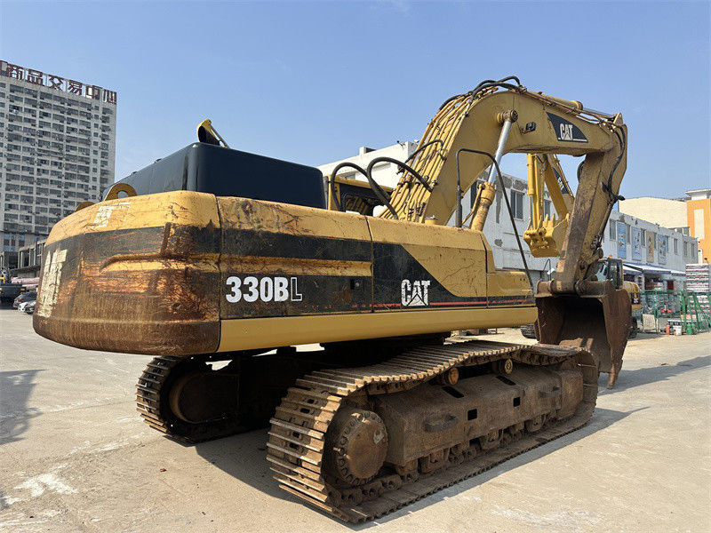 মূল ব্যবহৃত Caterpillar 330BL ক্রলার এক্সক্যাভেটর 30 টন CAT 330 এক্সক্যাভেটর