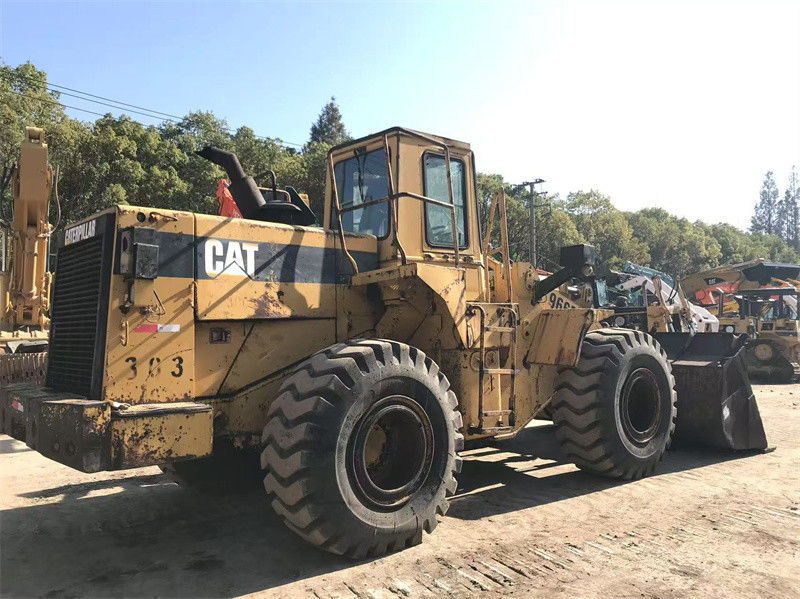 মূল পেইন্ট ব্যবহৃত CAT 966F হুইল লোডার সেকেন্ড হ্যান্ড Caterpillar CAT 966 ফ্রন্ট লোডার