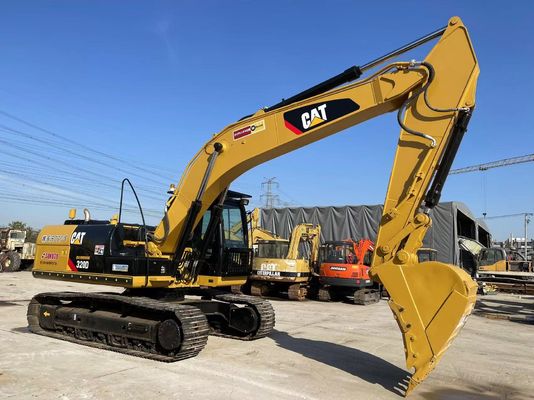 320D ব্যবহৃত CAT Excavators হাইড্রোলিক ক্যাটারপিলার এক্সকাভেটর
