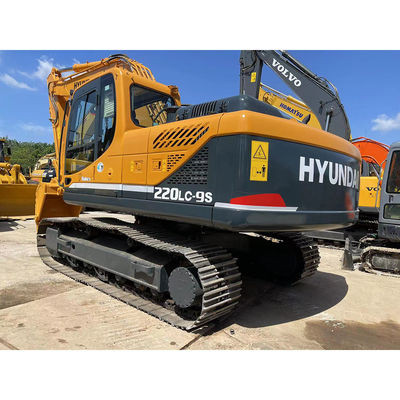 220LC 22 টন ব্যবহৃত হুন্ডাই এক্সকাভেটর 220LC-9S দক্ষিণ কোরিয়া 2020