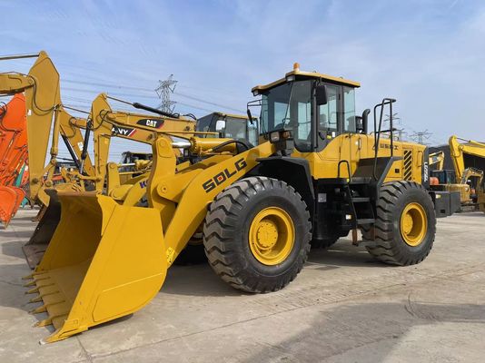 SDLG LG956L হুইল লোডার ফ্রন্ট লোডার হলুদ 17450kg