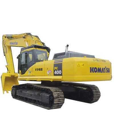 PC400 Komatsu ব্যবহৃত জাপান এক্সকাভেটর ব্যবহৃত Earthmoving Equipment PC400-7
