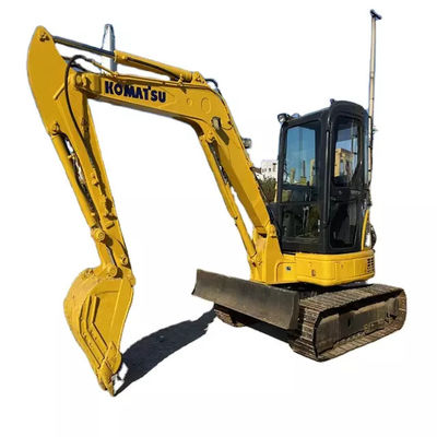 ব্যবহৃত জাপান কোমাটসু PC55 এক্সক্যাভেটর PC55MR PC55MR-2 ছোট ক্রলার এক্সকাভেটর