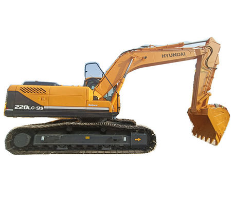 220LC-9S 22 টন ব্যবহৃত Hyundai Excavator 22000kg