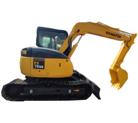 Komatsu PC78US 6 ব্যবহৃত মিনি এক্সকাভেটর 7 টন