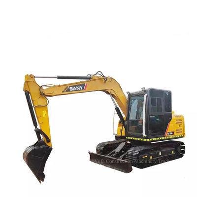 SY75C Pro Mini ব্যবহৃত Sany Excavator 7500kg 7.5 টন