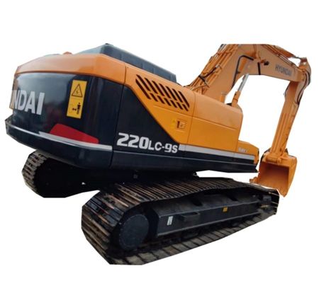 22 টন 220LC-9S ব্যবহৃত হুন্ডাই এক্সক্যাভেটর ক্রলার ব্যাকহো এক্সকাভেটর